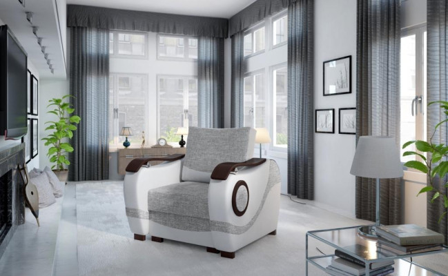 Club Lounge Stoel Designer Fauteuil Bank 1-Zits Tv-bekleding Eenzitter