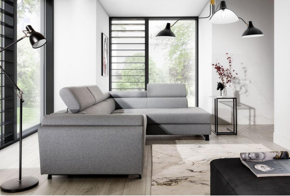 Woonlandschap Hoekbank L Vorm Fauteuil Set Suite Modern Sofa Textiel Zit Hoek