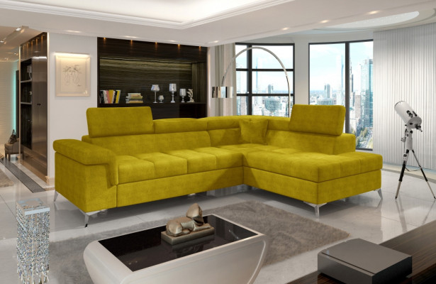 Hoekbank L-vorm Bank Bank Ontwerp Bekleding Slaapbank Textiel Bedfunctie Textiel