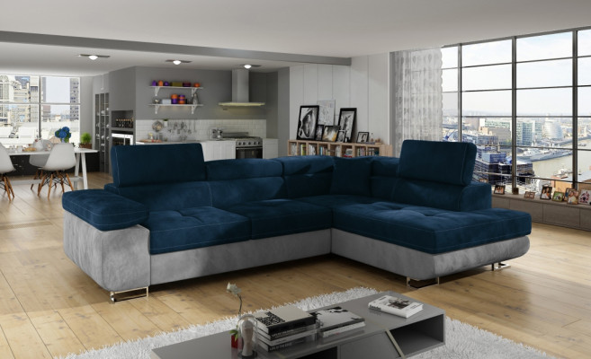 Eck Stoff hoekbank L-vorm Bank Bank Design Bank bekleding Stof Modern Stof