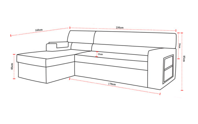 Slaapbank Sofa Bank Bekleding Woonkamer Bank Slaapfunctie Banken