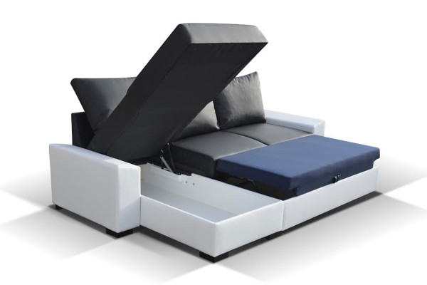 Multifunctionele bedfunctie opbergbox slaapbank hoekbank bank banken bank