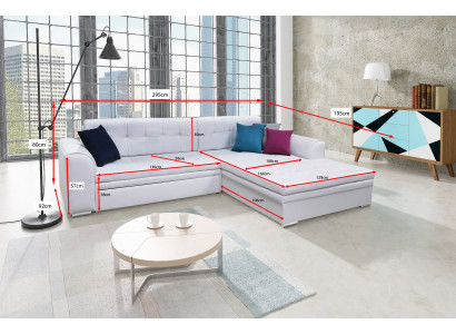 Ontwerphoekbank met slaapfunctie bank bekleding bankstellen textiel banken bank