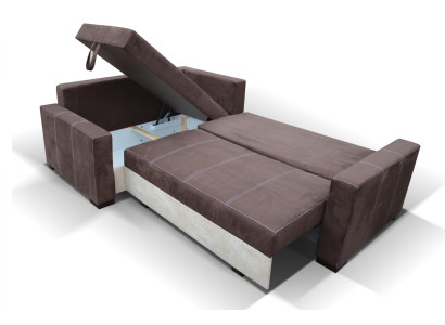 Ontwerp slaapbank bank bekleding woonkamer hoekbank bankstel van textiel.