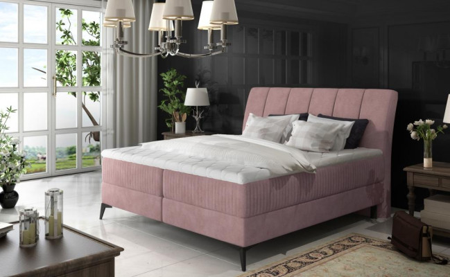 Polsterontwerp Bed Luxe Dubbel Hotelbedden Tweepersoons Slaapkamer Textiel 180x200cm