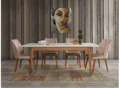 Eettafel Eetkamer Stijl Modern Ontwerp Tafel Hout Meubels Luxe Tafels