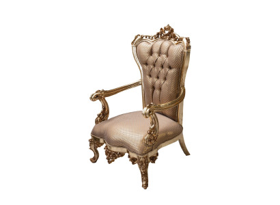 Fauteuil Woonkamer Klassiek Design Fauteuil Goud Luxe Woonkamer Textiel
