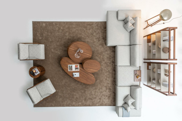 Hoekbank Woonkamer Meubels Modern Bankstel L-vorm Luxe Nieuw Grijs