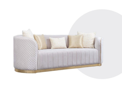 Ovale bank Tweezits banken Meubels Bank Inrichting Woonkamer Banken