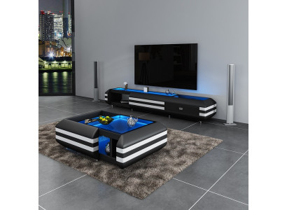 Salontafel Ontwerptafel Salontafel Tafels Glazen Tafel Verlicht