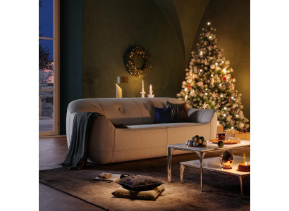 Moderne driezitsbank 3-zits bank driezits gestoffeerde luxe banken bruin