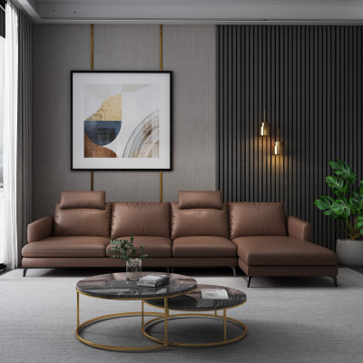 Sofa L-vorm leren bank bank woonlandschap hoekbank set moderne banken nieuw
