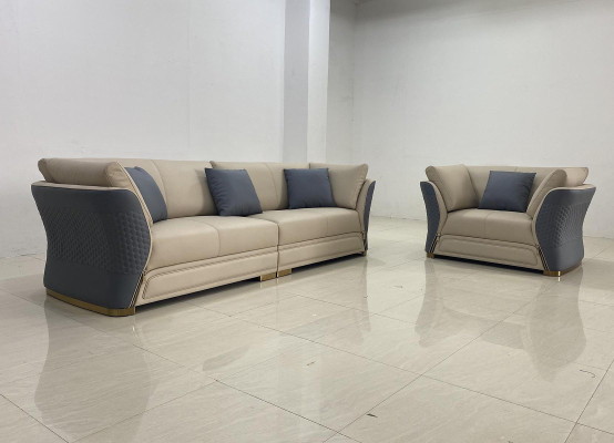Bankstel 4+1 zits bankstel gestoffeerde set meubels Italiaans design bankstel