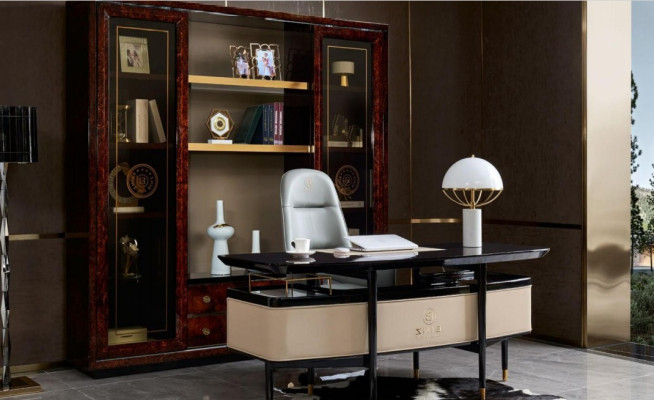 Schrijftafel computer tafel werktafel bureautafel meubels tafels kantoormeubilair