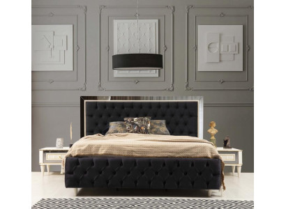 Chesterfield bed met gestoffeerd design Luxe dubbele hotelbedden Luxe