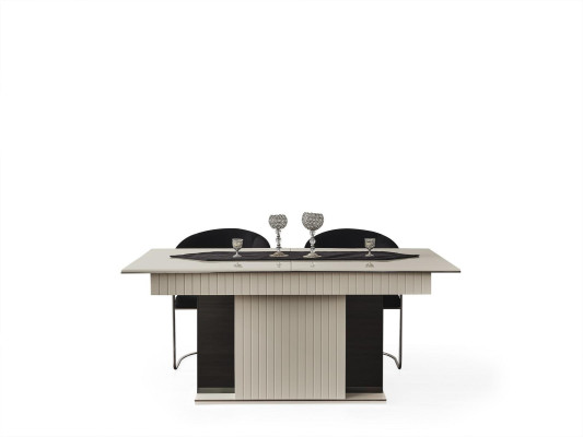 Eettafel wit moderne eetkamer mooie keuken houten tafels design luxe hout