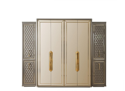 Kledingkasten Slaapkamer Luxe kledingkast Kast Hout Moderne meubels