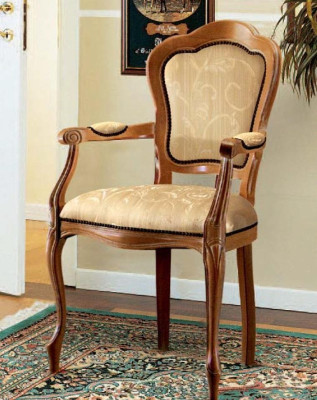 Klassieke stoelen Ontwerper Eetkamerstoel Luxe Houten Armstoel Houten Stoel Stoel