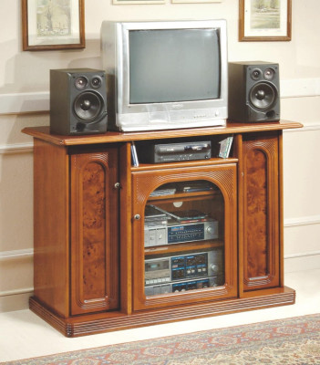 Bruine tv-kast Luxe dressoir meubelkast woonkamer meubels kasten planken hout