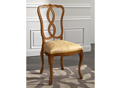 Houten stoel Italiaanse meubels eetkamerstoel luxueus ontwerp natuurlijke houten stoel