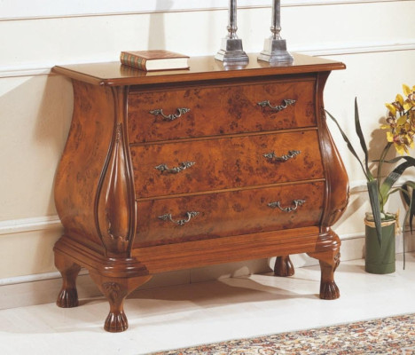 Klassiek dressoir kast houten kasten meubels consoles Italiaanse meubels bruin