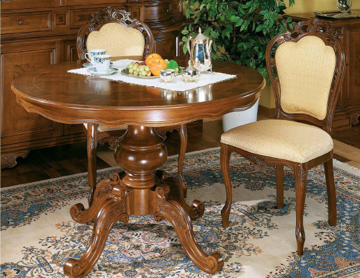 Ronde eettafel eetgroep eetkamer set meubilair tafel met stoelen 3-delige set