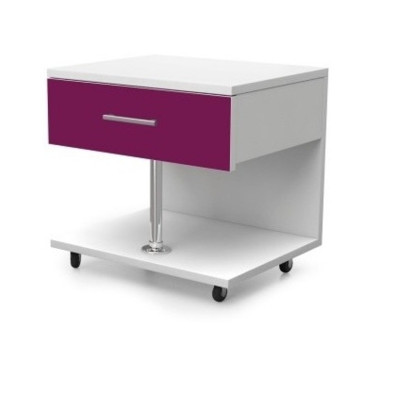Lila Slaapkamer Jeugdkamerset Modern Kledingkast Tafel 5-delig.