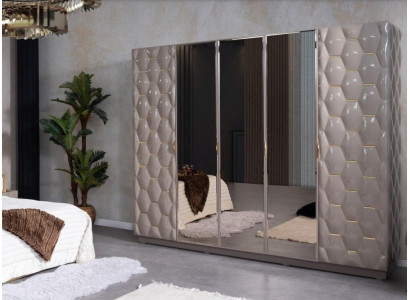 Kledingkast Kast Luxe Hout Kasten Meubels Design Luxe Nieuw Slaapkamer