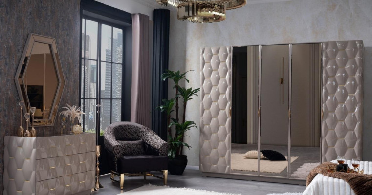 Kledingkast Kast Luxe Hout Kasten Meubels Design Luxe Nieuw Slaapkamer