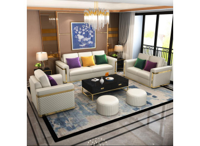 Sofaset 3+1 zitsbanken bankstel klassieke bankstellen
