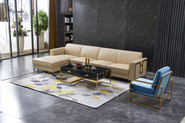 Woonlandschap L Vorm Hoekbank Bank Ontwerp Bekledingsset Bank Hoek