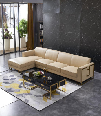 Woonlandschap L Vorm Hoekbank Bank Ontwerp Bekledingsset Bank Hoek