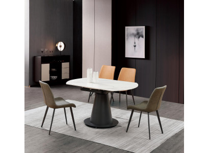 Eetset Eettafel 4 x Stoel Set Tafel Eetgroep 5-delig. Tafels