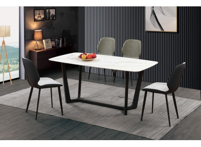Kolomtafel Luxe Tafels Eetkamermeubilair Complete Set 5-delig.