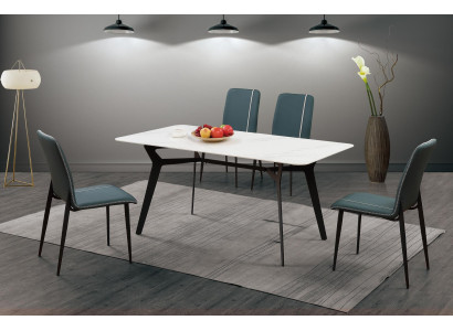 Tafel Luxe Tafels Eetkamer Meubilair Compleet Garnituur 5-dlg. Set Groep