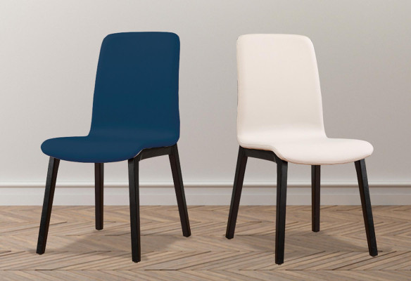 Luxe eetkamerstoel bekledde stoelen fauteuil tv-lounge zitplaats 1x fauteuil luxe