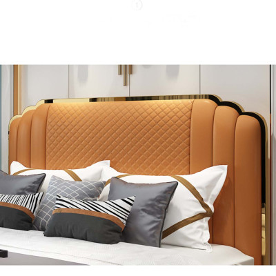 Bed bekleding ontwerp luxe hotel dubbele bedden slaapkamer voor koppels 180x200cm.