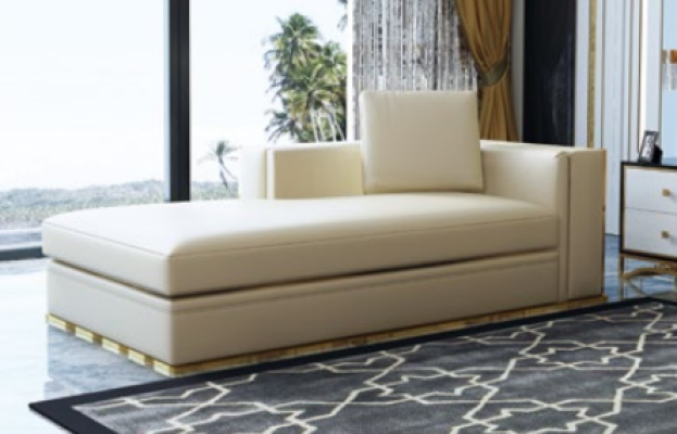 Chaiselongue Relaxfauteuil Loungesofa Chesterfield Bank Bank Ligstoel Leer