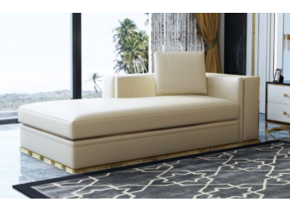 Chaiselongue Relaxfauteuil Loungesofa Chesterfield Bank Bank Ligstoel Leer