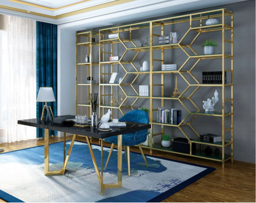 Luxe bureau computertafel werkkamer kantoortafel eettafel Edel.