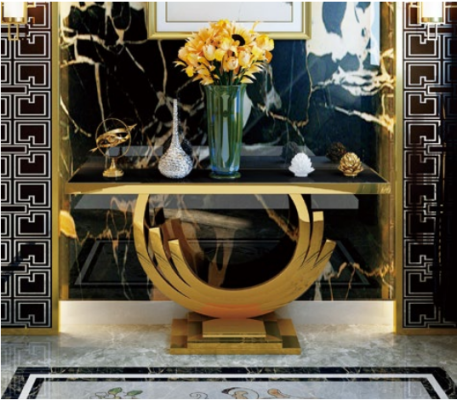 Console tafel Sideboard Metaal Wandtafel Dressoir Decoratie Console Bijzettafel