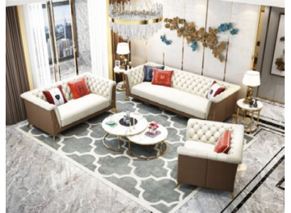 Sofa Bankstel Zitkussen Compleet Set 3+2+1 Banken Ontwerper