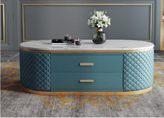 Ontwerper dressoir dressoir lage plank zijkant decor kast woonkamer rek