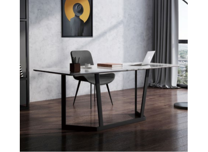 Italiaanse stijl meubels bureau roestvrijstalen design tafels luxe tafel