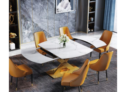 Multifunctionele stijl meubels eetkamerset zitkussen tafelset