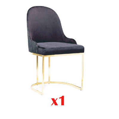 Eetkamerstoelen Hout Luxe fauteuil Stoel Blauw Zetel Woonkamer
