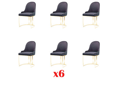 Keuken Eet Groep Set Stoel Garnituur Zitkussen Hout 6x Stoelen Nieuw