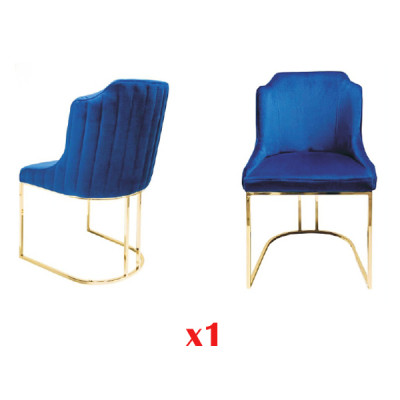 Stoel Hout Armstoel Fauteuil Eetkamerstoelen Bureaustoel Blauw Keukenstoel