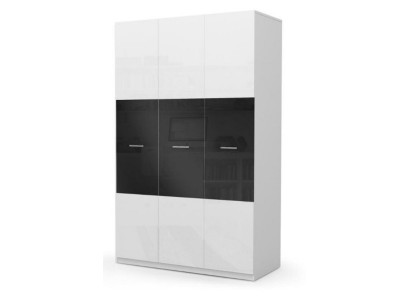 Kledingkast Plank Kast voor slaapkamer kinderen jeugd Zwart