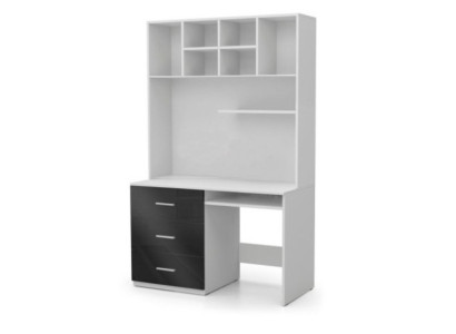 Schrijfzwarte tafel voor kantoor kinderkamer jeugdkamer tafels Nieuw hoogglans
